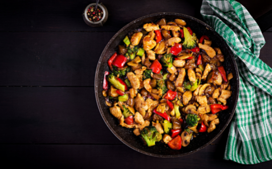 Stir Fried Chicken In Sweet  & Sour Sauce